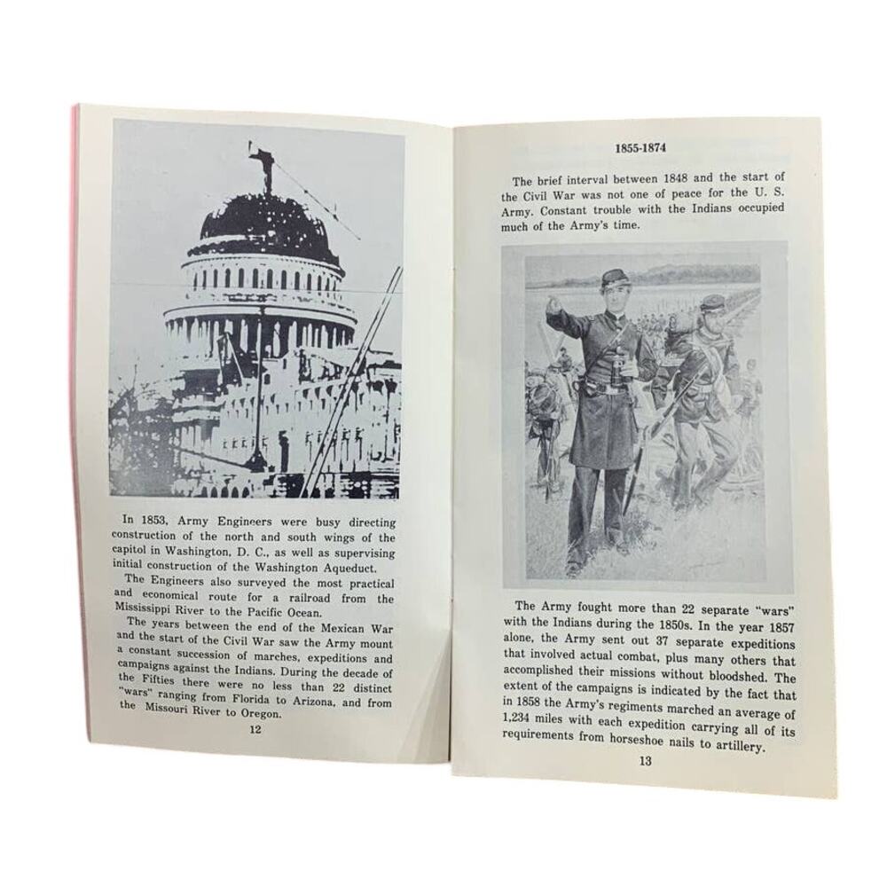 Vintage 1975 200 Years of Service A Capsule History of the US Army Pamphlet Book - Picture 3 of 3